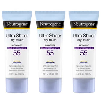 Neutrogena Ultra Sheer Dry-Touch Sunscreen (3 Fl. Oz., 3 Pk.) - Brands For Less USA