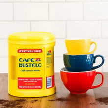 CafŽ Bustelo Festival Size Dark Roast Ground Coffee, Espresso (46 Oz.)