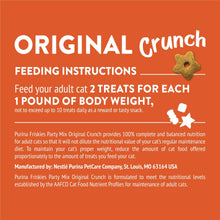 Purina Friskies Party Mix Original Crunch, Cat Treats, Chicken, Liver, & Turkey, 20 oz Canister