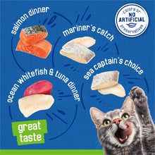 Purina Friskies Pate Seafood Favorites Variety Pack, Wet Cat Food, 5.5 oz Cans, 32 Pack