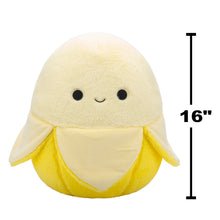 Squishmallows FuzzAMallow Official 16 inch Junie the Yellow Banana - Child's Ultra Soft Stuffed Plush Toy