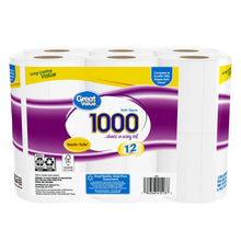 Great Value 1000 Sheets per Roll Toilet Paper, 12 Rolls, Compare to Scott® 1000 Sheets Bath Tissue - Brands For Less USA