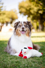 Multipet Plush Lamb Chop Dog Toy with Squeaker, Medium