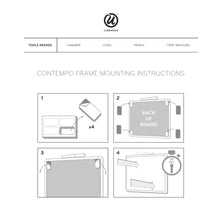 U Brands 17 x 23 in. 3-in-1 Dry Erase Calendar Whiteboard, White and Gray