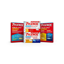 Tylenol Severe Multi-Symptom Caplets, Acetaminophen-Based Pain Reliever & Fever Reducer, 24 Count