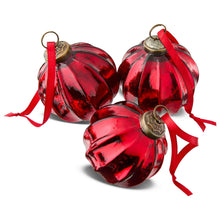 6 Count Red Glass Ball Christmas Ornaments, 3", by Holiday Time