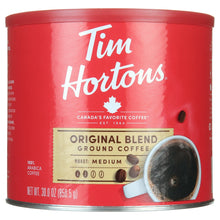 (6 pack) Tim Hortons Original Blend Ground Coffee, 100% Arabica Medium Roast, 30 oz Canister - Brands For Less USA