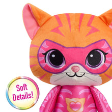 Disney Jr. SuperKitties 15-inch Large Plush Ginny Stuffed Animal, Toy for Kids Ages 2 and up