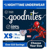 Goodnites Nighttime Bedwetting Underwear for Boys, Sizes Extra Small - Extra Extra Large