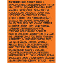 Alimento seco para gatos Meow Mix Tender Centers con sabores a salmón y pollo, bolsa de 6.5 kg