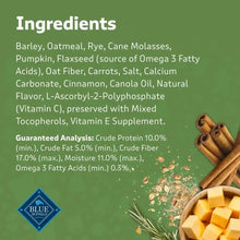 Blue Buffalo Santa Snacks Crunchy Dog Biscuits, Oven-Baked, Oatmeal & Cinnamon, 11-oz. Bag - Brands For Less USA