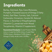 Blue Buffalo Santa Snacks Crunchy Dog Biscuits, Oven-Baked, Oatmeal & Cinnamon, 11-oz. Bag