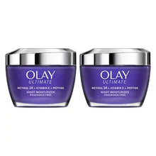 Olay Ultimate Retinol 24 + Vitamin E + Peptide Night Moisturizer (1.7 Oz., 2 Pk.) - Brands For Less USA