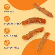 Jungle Calling Dog Treats, Chicken Wrapped Sweet Potato, Gluten and Grain Free, Chewy Dog Bites for Balanced Nutrition, 10.6 oz