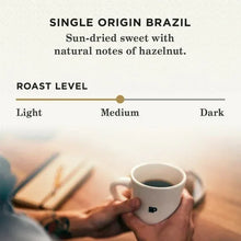 Peet's Coffee Single Origin Brazil Premium Medium Roast Single Serve Coffee Pods, 22 Count - Brands For Less USA