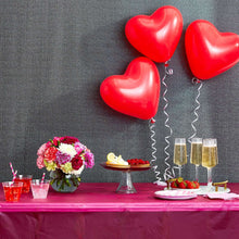 12" Red Heart Shaped Latex Balloons, 5 Pieces Per Pack, by Way To Celebrate (Pack of 2)