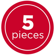 12" Red Heart Shaped Latex Balloons, 5 Pieces Per Pack, by Way To Celebrate (Pack of 2)