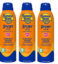 Banana Boat Sport Ultra Sunscreen Spray, SPF 50, 6 oz., 3 pk.