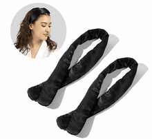 NIGHT Vegan Satin Makeup & Skincare Headband, 2 pk.
