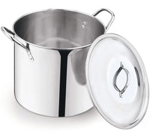 Mainstays 12-Qt Stainless Steel Stock Pot with Metal Lid - Brands For Less USA