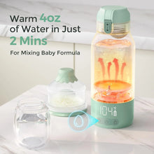 Momcozy Portable Milk Warmer for Travel – Dual Heating Modes for Breast Milk and Momcozy Portable Bottle Brush Set - Baby Bottle Cleaner Kit - Brands For Less USA