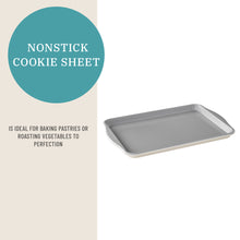 The Pioneer Woman Sutton 34-Piece Ceramic Nonstick Cookware and Bakeware Set, Beige