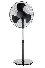 Mainstays 48-Inch Tall Pedestal Fan, 3-Speed Oscillating, Adjustable 18" Fan Head, Black, FS45-19MB