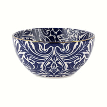 Thyme & Table Nova 12-Piece Ceramic Dinnerware Set Blue and White - Brands For Less USA