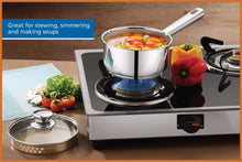 Mainstays 1 qt Oven Safe Stainless Steel Saucepan with Straining Lid - Brands For Less USA