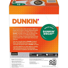 Dunkin’ Decaf Medium Roast Coffee, Keurig K Cup Pods, 22 Count Box - Brands For Less USA