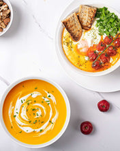 Delling Ceramic Soy Sauce Dipping Bowls, 4oz, Set of 6, White