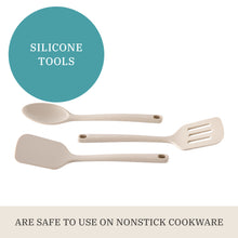 The Pioneer Woman Sutton 34-Piece Ceramic Nonstick Cookware and Bakeware Set, Beige