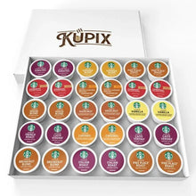 30 Count—Starbucks Variety Pack Sampler K-Cup Coffee Pods—Including Starbucks Blonde, Medium, Dark Roast, Flavored & Holiday Blend Coffee—for Keurig Brewers—1 box (15 Unique Flavors) - Brands For Less USA
