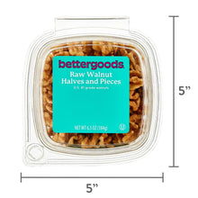 bettergoods Raw Walnut Halves and Pieces, 6.5 oz - Brands For Less USA