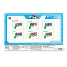 XSHOT Water Fast-Fill Skins Nano Water Blaster 4-pack by ZURU for Ages 5+