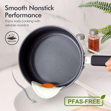 SENSARTE Ceramic Nonstick Saucepan with Lid, 2Qt Saucepan Pot with cover, Oven Safe, Anti-Scald Handle, Induction Compatible, Easy to Clean - Brands For Less USA