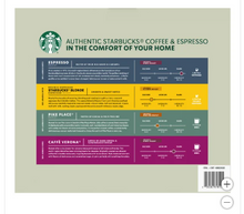 Starbucks Coffee and Espresso Capsules for Nespresso Vertuo Machines 60-count Variety Pack, 100% Arabica Coffee