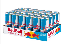 Red Bull Energy Drink, Sugar Free, 8.4 fl oz, 24-count