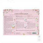 Set de belleza coreana para un brillo juvenil de Sophie, con productos de Round Lab, Saturday Skin, Mixsoon, Glowiest y Dear Dahlia (7 piezas).