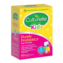 Culturelle Kids Purely Probiotic Daily Chewable Tablets (60 Ct.) - Brands For Less USA