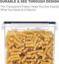 Vtopmart Airtight Storage Canisters for Flour, Sugar, 2 Pcs Large Food Storage Containers, 6.5L /219.79fl oz - Brands For Less USA