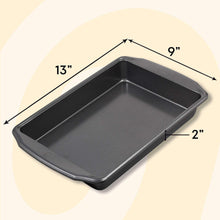Wilton Premium Non-Stick Oblong Large Brownie Pan 9" x 13" Rectangular Baking Pan, Packaging May Vary - Brands For Less USA