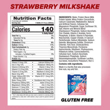 Pure Protein Shake, Strawberry Milkshake, 30g Protein, 11 fl oz, 4 Count