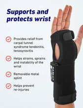 Neo G Easy-Fit Wrist Brace Adjustable Support for Carpal Tunnel & Tendonitis FSA/HSA Eligible - Brands For Less USA