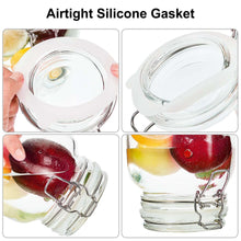 12pcs Silicone Sealing Rings Gaskets for Mason Jar, EEEkit Silicone Seal Rings, Airtight Rubber Seals Rings, Silicone Replacement Gasket for Regular Mouth Canning Jars Lids