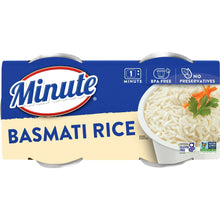 Minute Ready to Serve Basmati Rice, Quick and Easy Cups, Gluten Free, 8.8 oz, 2 Ct