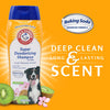 Arm & Hammer Dog Deodorizing Shampoo with Baking Soda, Kiwi Blossom Scent 20 oz