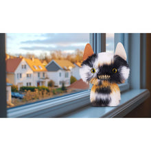 Fuggler Butt Ugly Pets 9 inch (Cheezee - Calico Cat), Ugly Monster Stuffed Animal Toy by ZURU