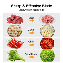 PANCERKA Electric Food Chopper, 1.5Cup Food Processor, BRL-7003, Black