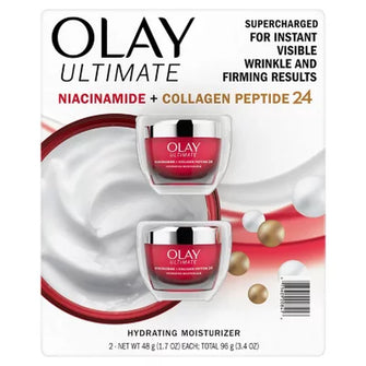 Olay Ultimate Niacinamide + Collagen Peptide 24 Hydrating Moisturizer (1.7 Oz., 2 Pk.) - Brands For Less USA